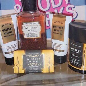 🎉 BATH &BODY WORKS WHISKEY RESERVE WHISKEY TOAST MEN'S SHOP *discontinued